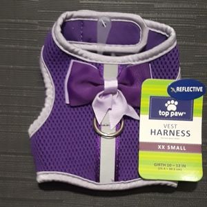 NEW Top Paw Purple Mesh XXSmall Dog Vest Harness